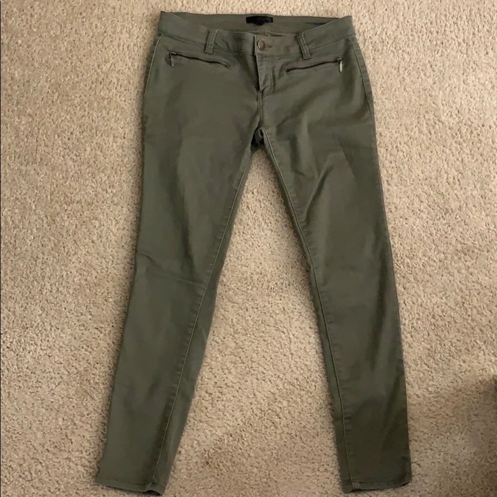 Fire Los Angeles Greenish Gray Skinny Jeans